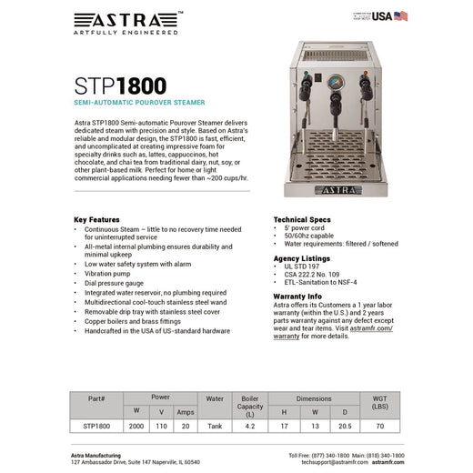 Spec Sheet