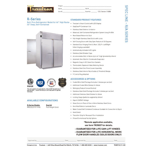 Spec Sheet