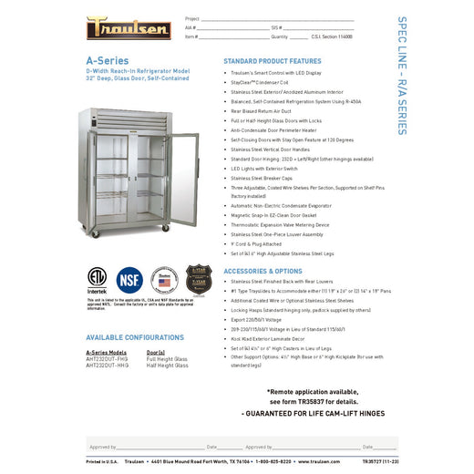 Spec Sheet