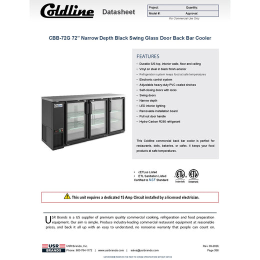 Spec Sheet