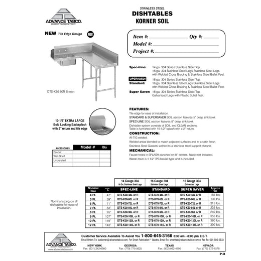Spec Sheet