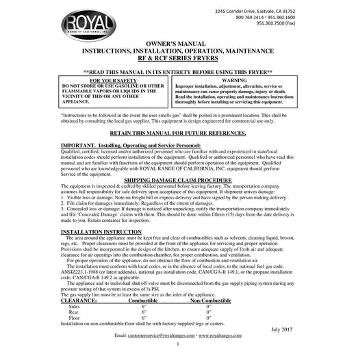 Owner's Manual