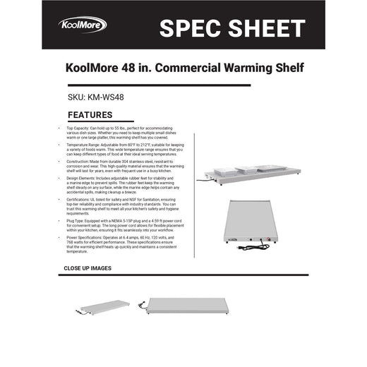 Spec Sheet