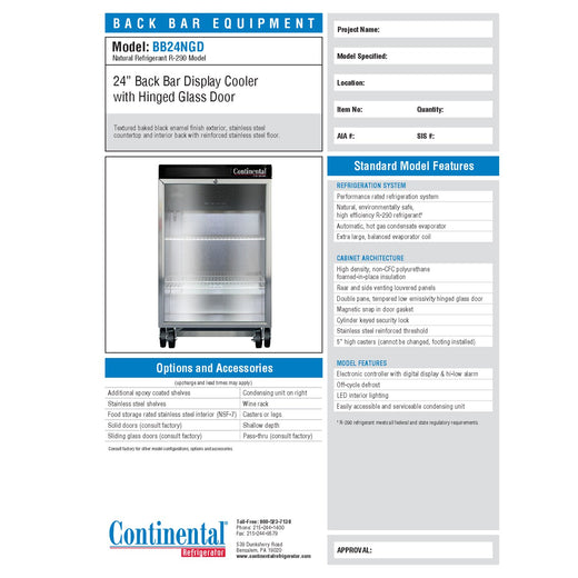Spec Sheet