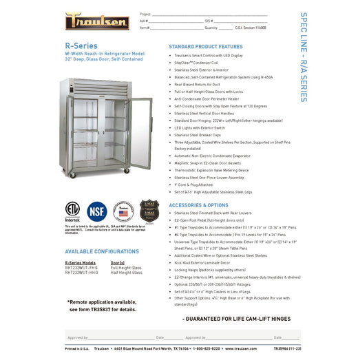 Spec Sheet