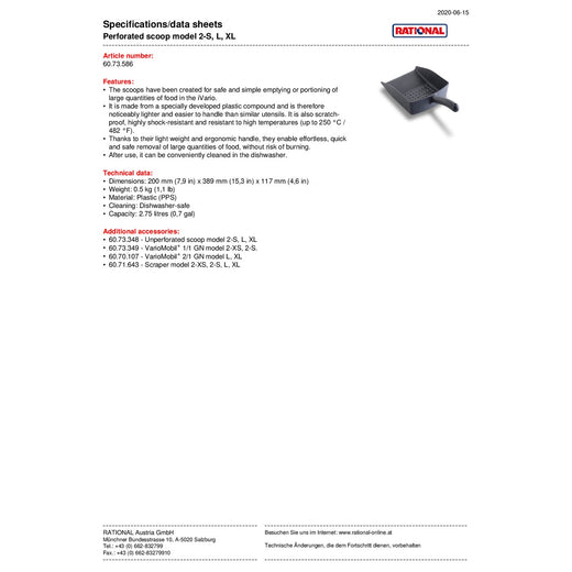 Spec Sheet
