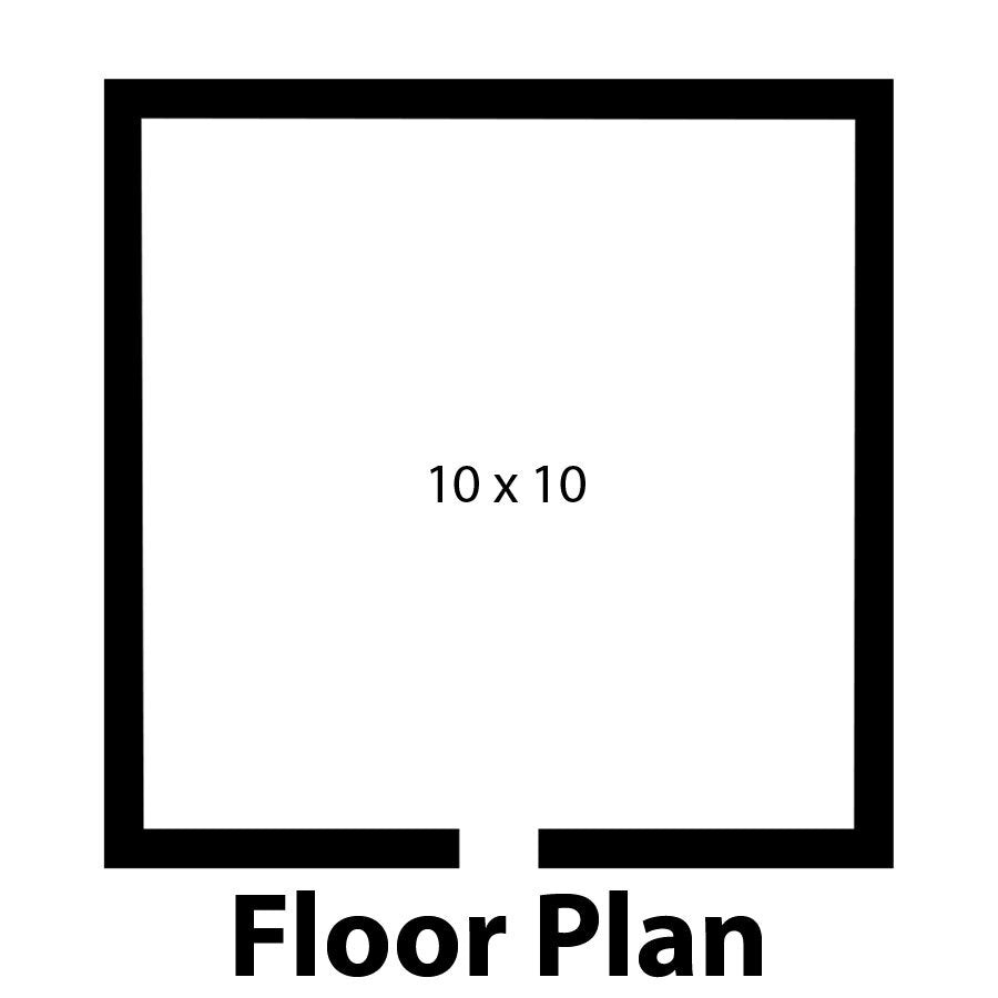 Norlake FTOB1010-CX 10 X 10 Outdoor Walk-In Cooler With Floor