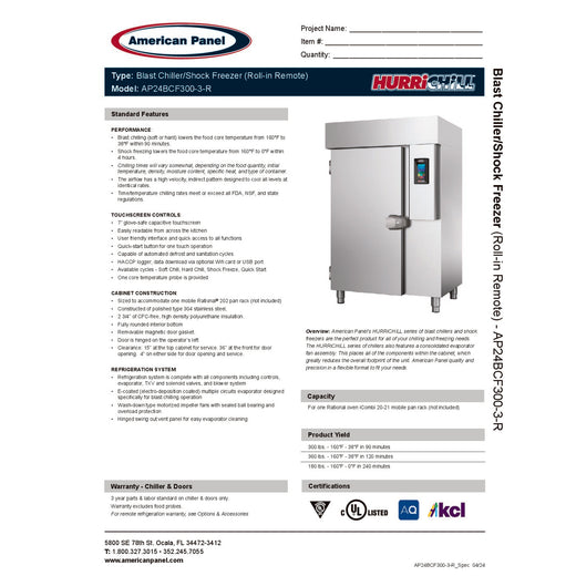 Spec Sheet
