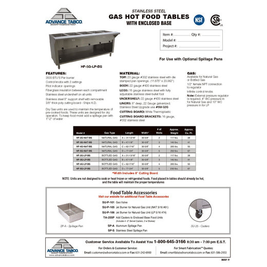 Spec Sheet