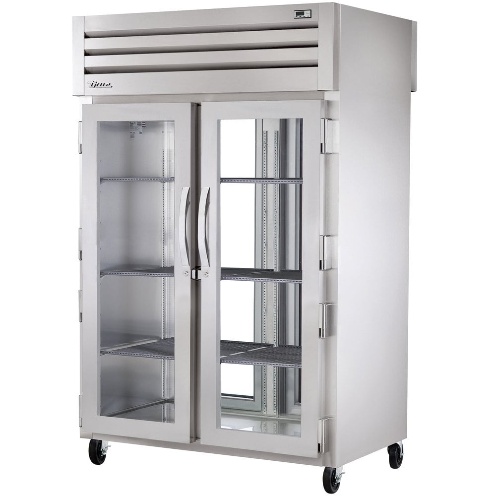 True STG2RPT-2G-2G-HC 2 Doors Commercial Refrigerator