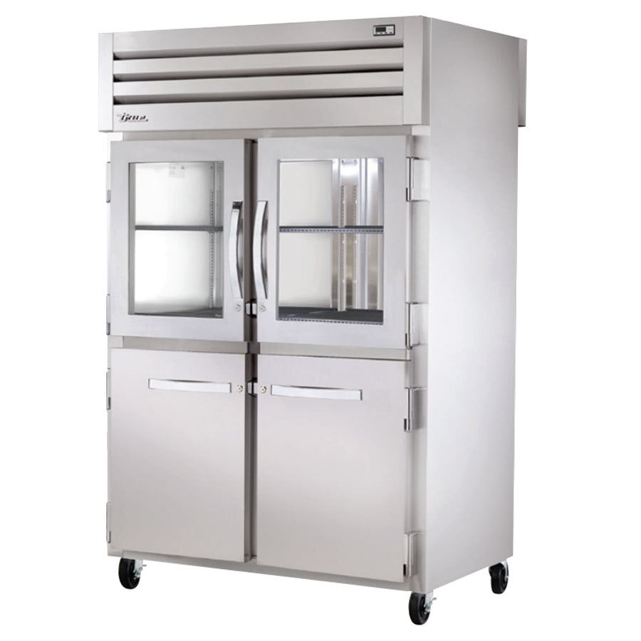 True STR2RPT-2HG/2HS-2G-HC 2 Doors Commercial Refrigerator