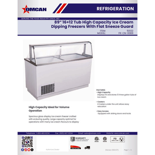 Spec Sheet