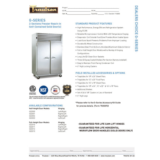 Spec Sheet