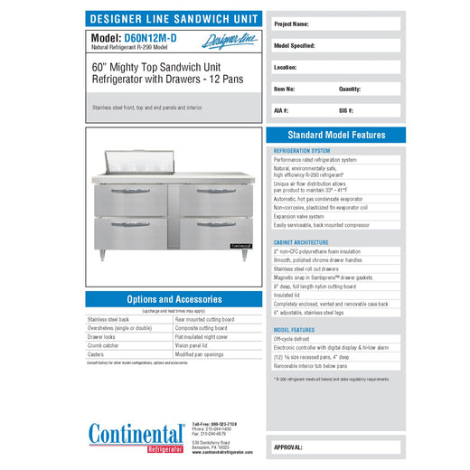 Spec Sheet
