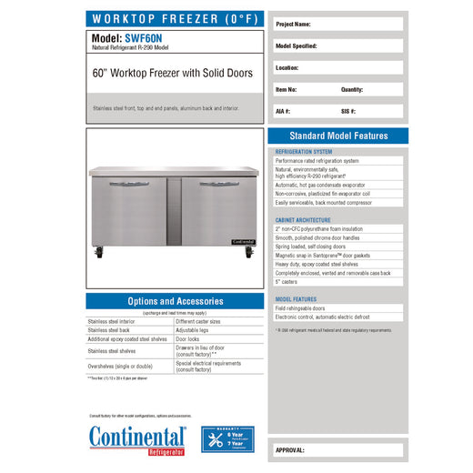 Spec Sheet