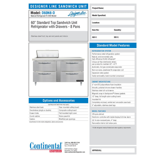 Spec Sheet