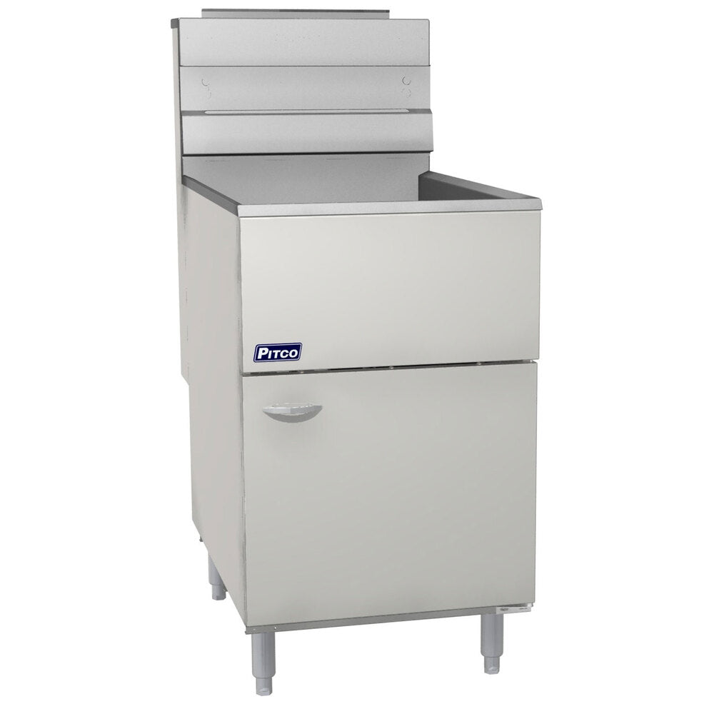 Pitco VF/65S LP 65 lb Liquid Propane Floor Fryer