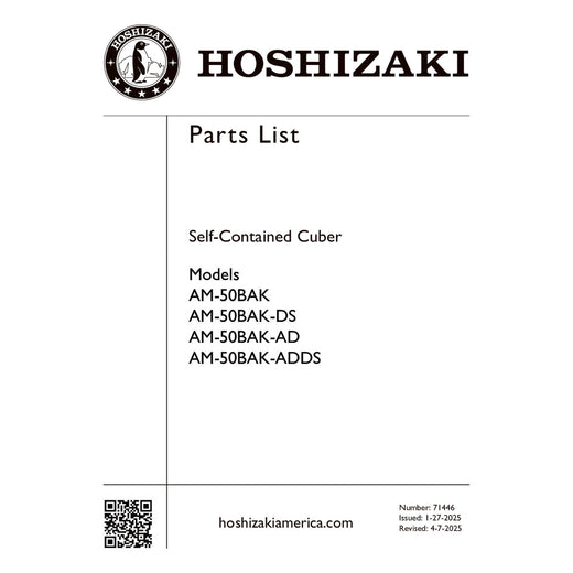 AM-50BAK parts manual