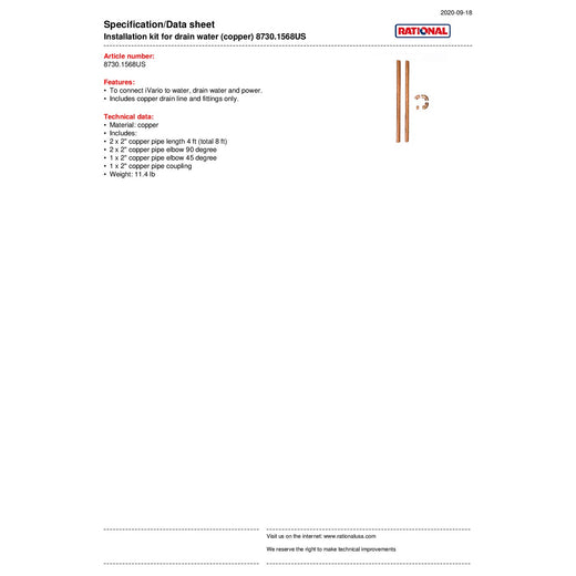 Installation Kit 1568