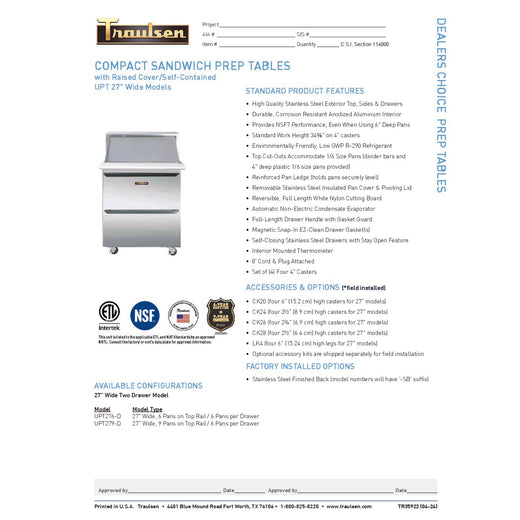 Spec Sheet