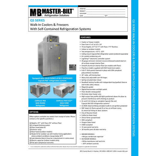 Spec Sheet