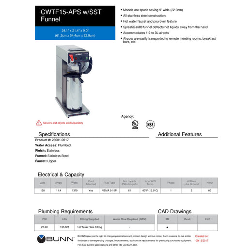 Spec Sheet