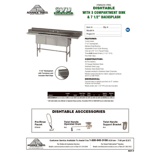 Spec Sheet