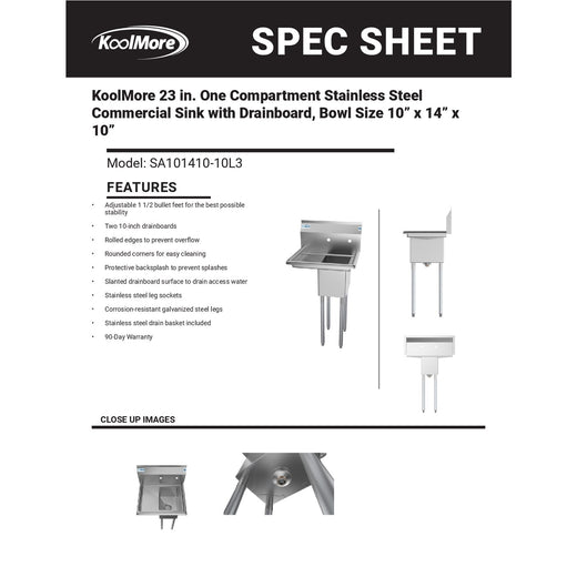 Spec Sheet