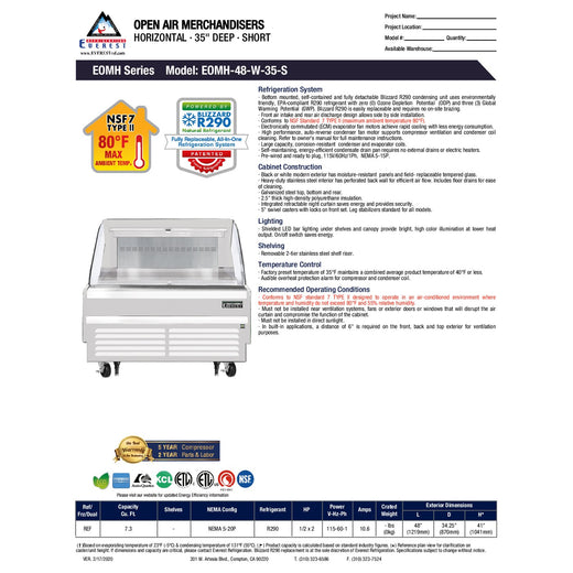 Spec Sheet