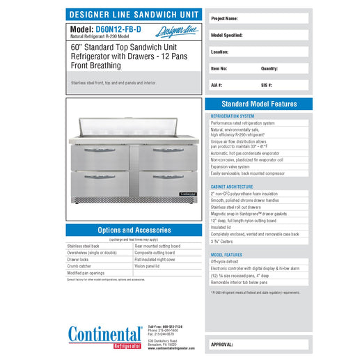 Spec Sheet