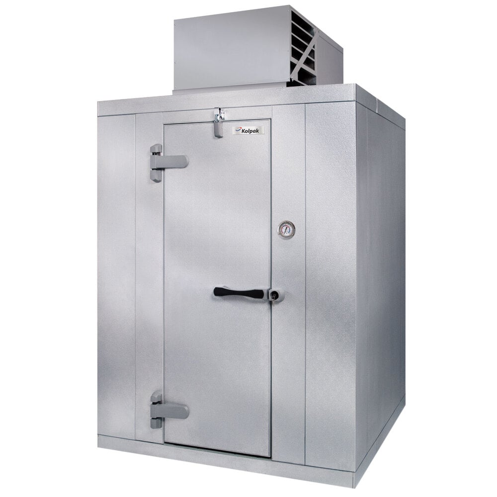 Kolpak P7-1010-CT Polar Pak 10' x 10' x 7'6" Indoor Walk-In Cooler with Top Mounted Refrigeration
