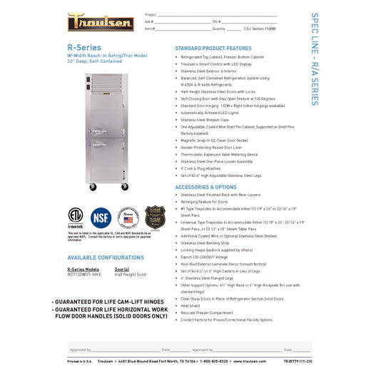 Spec Sheet