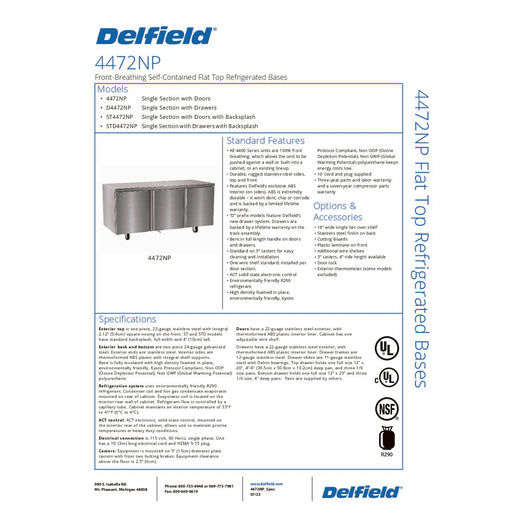 Spec Sheet