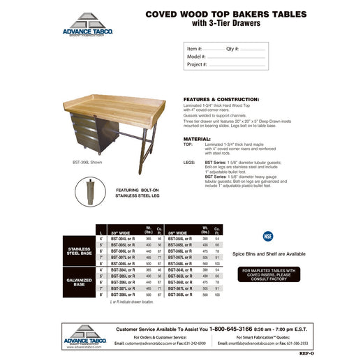 Spec Sheet