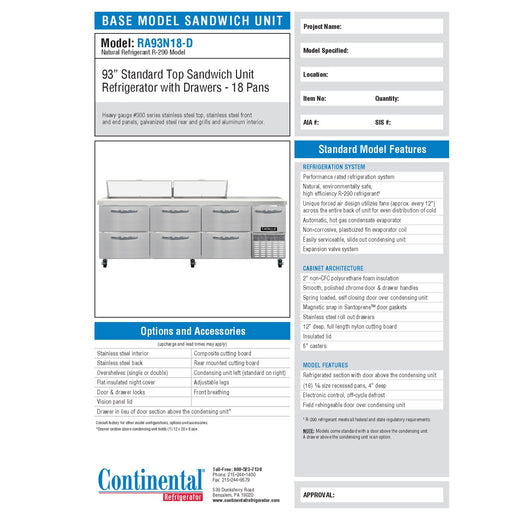 Spec Sheet