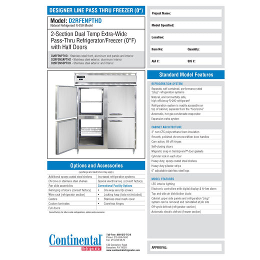 Spec Sheet
