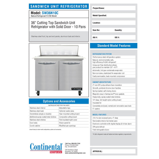 Spec Sheet