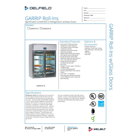 Spec Sheet