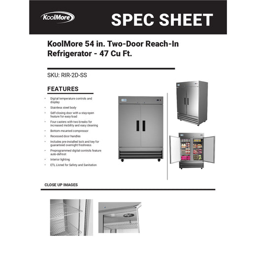 Spec Sheet