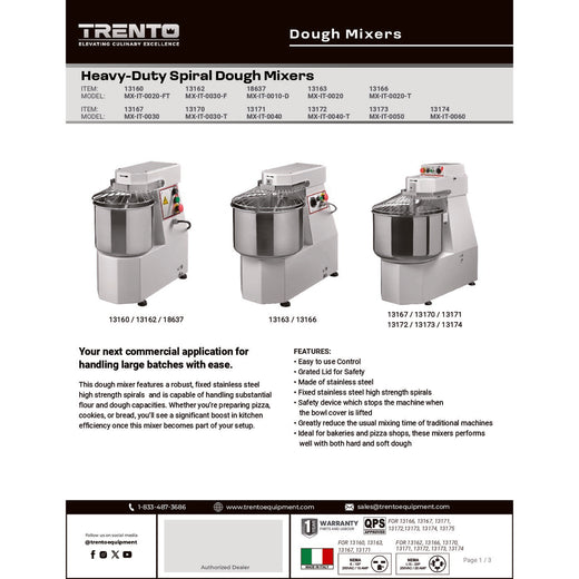 Spec Sheet
