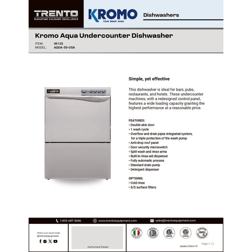 Spec Sheet