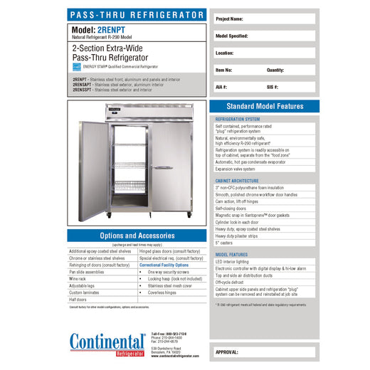 Spec Sheet