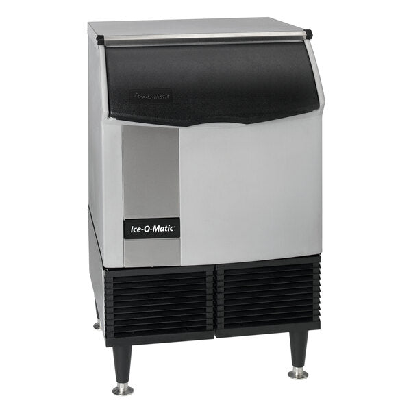 Ice-O-Matic ICEU226FA 24 1/2" Air-Cooled Undercounter Full Dice Cube Ice Machine with 70 lb. Storage Bin - 241 lb., 230V