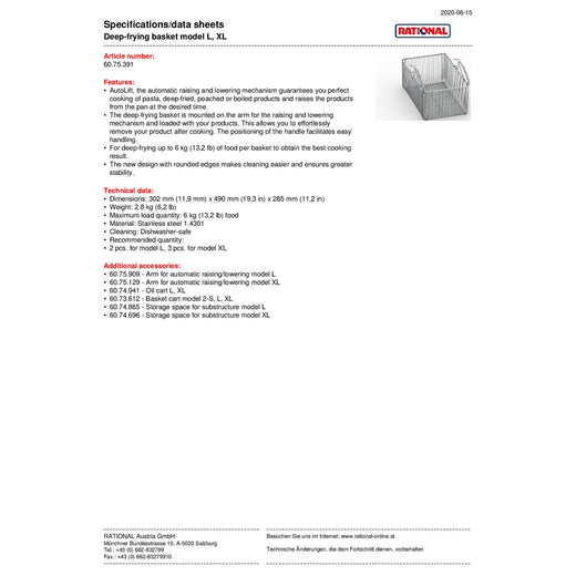 Spec Sheet