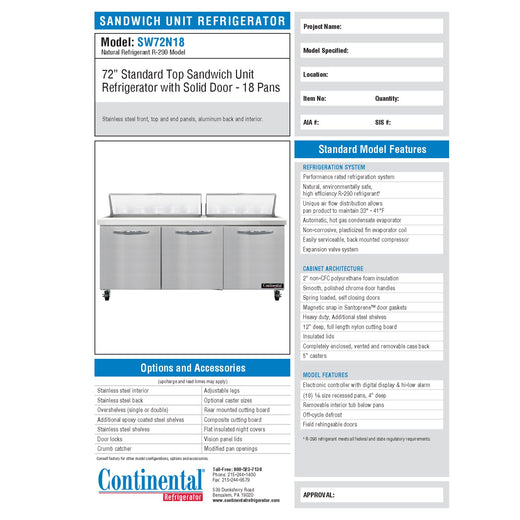 Spec Sheet