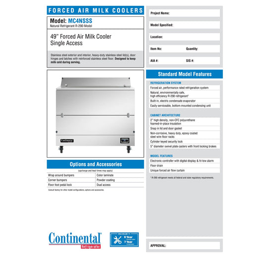 Spec Sheet