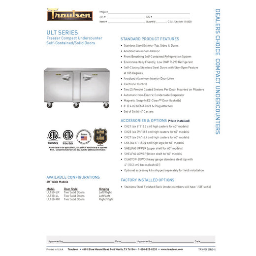 Spec Sheet