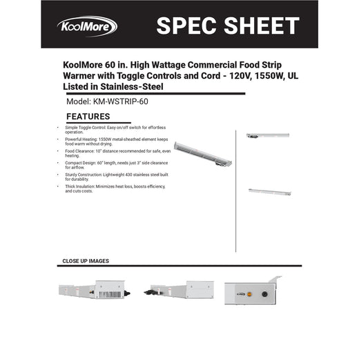 Spec Sheet