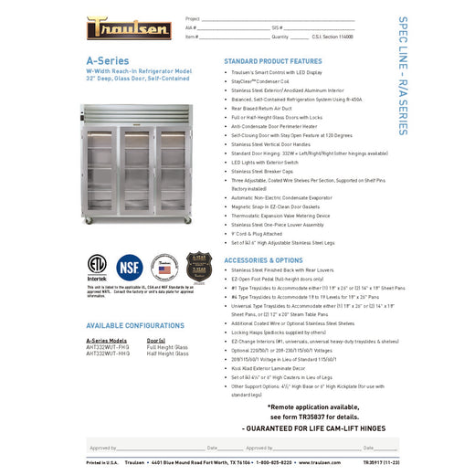 Spec Sheet