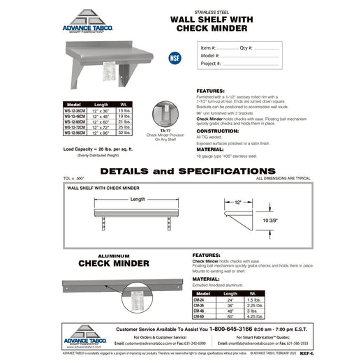 Spec Sheet